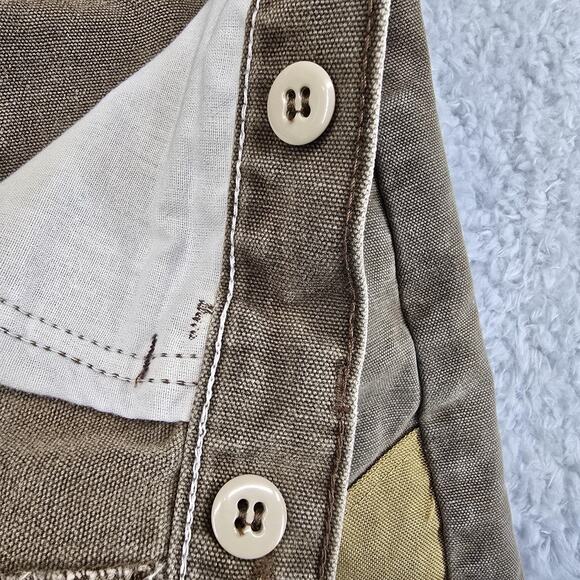 Vintage Wrangler Mens Upland Hunting Pants 33x29 Brown Brush Guard Double Knees - Picture 15 of 16